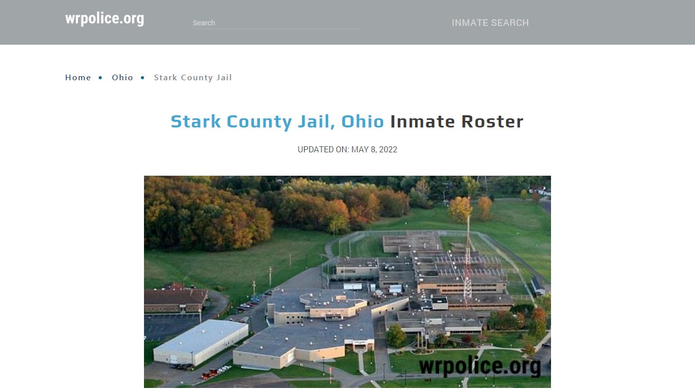 Stark County Jail, Ohio Inmate Roster - wrpolice.org